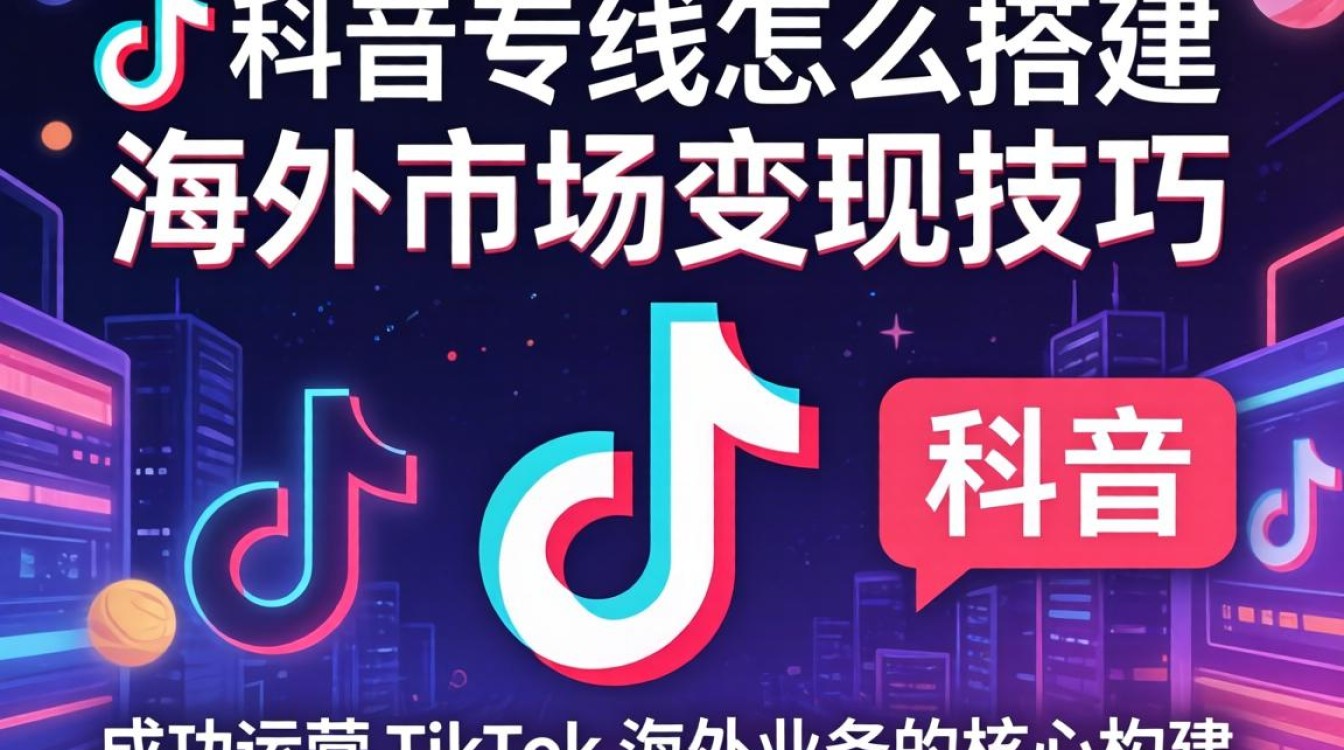 TikTok 专线搭建方法及海外市场变现技巧