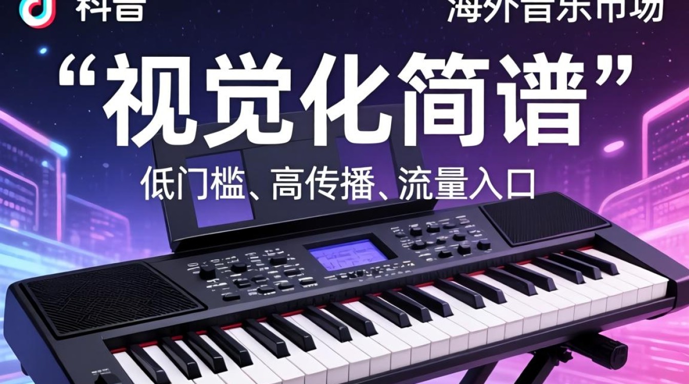 TikTok 电子琴简谱 海外市场入局指南