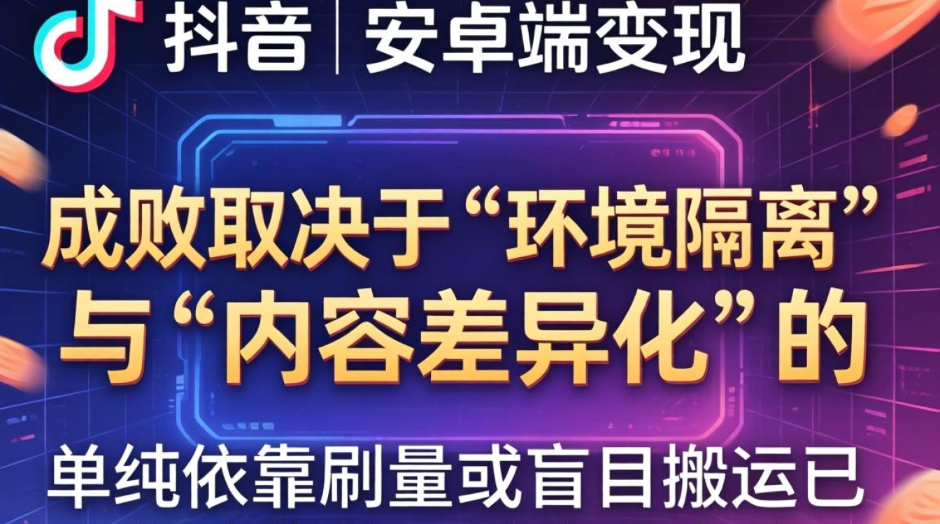 安卓刷tiktok流量变现技巧