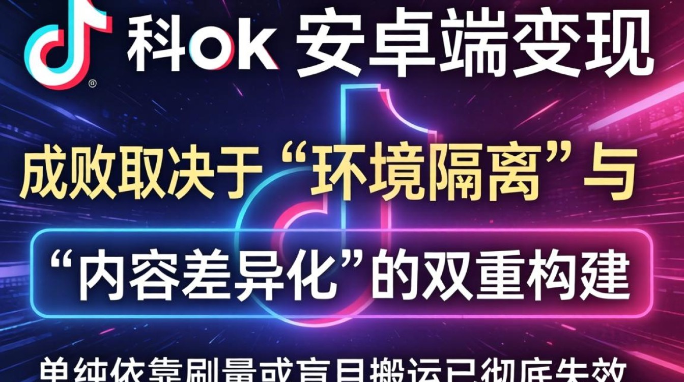 安卓刷tiktok流量变现技巧