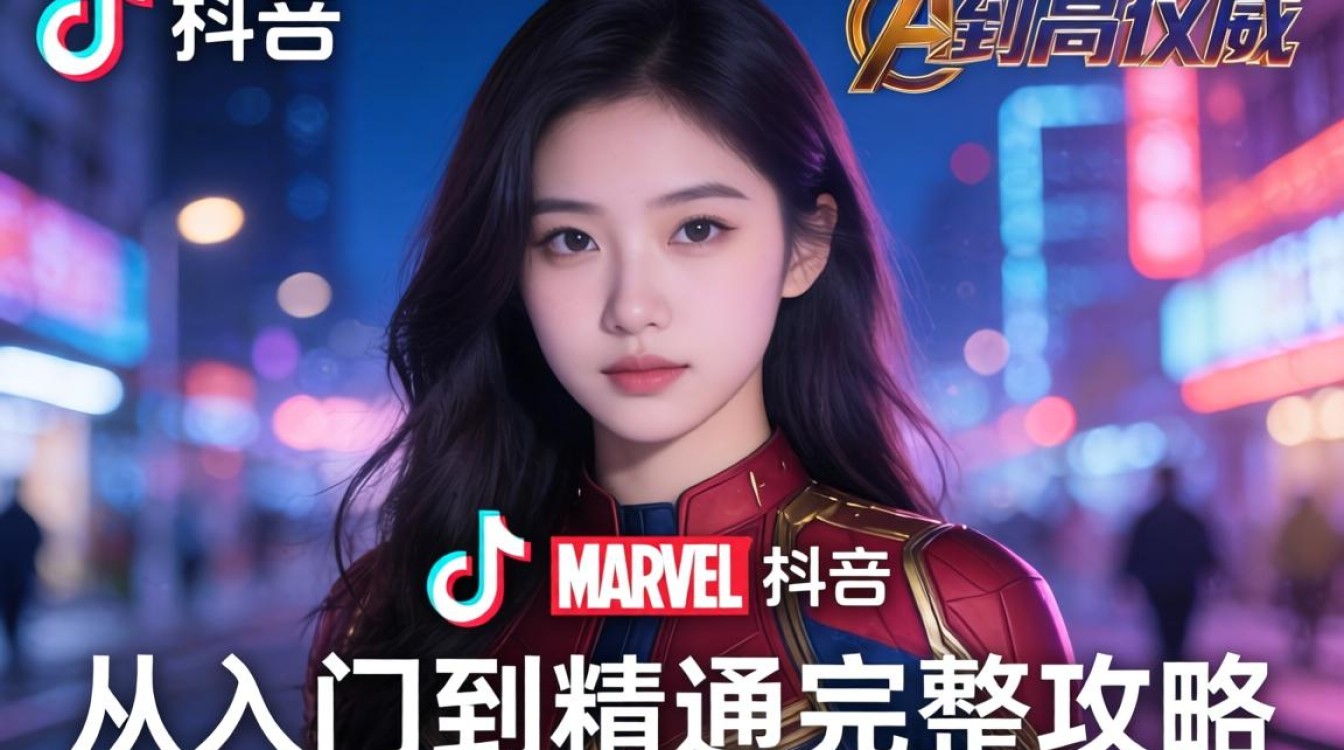 TikTok 漫威小姐姐从入门到精通完整攻略
