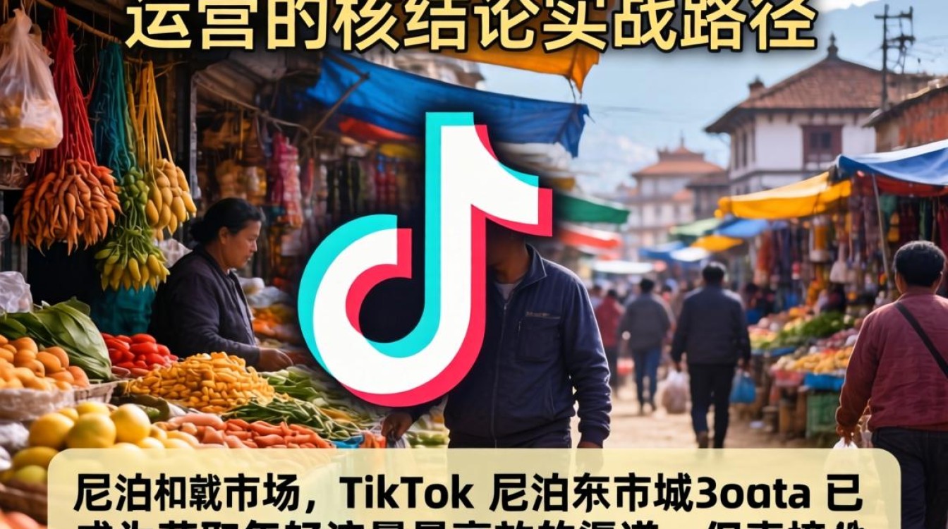 新媒体尼泊尔阿里必达 tiktok 运营从零开始入门