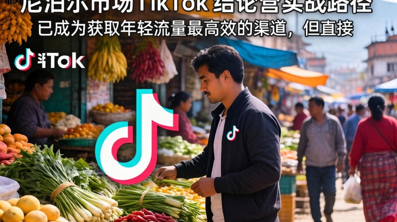 新媒体尼泊尔阿里必达 tiktok 运营从零开始入门