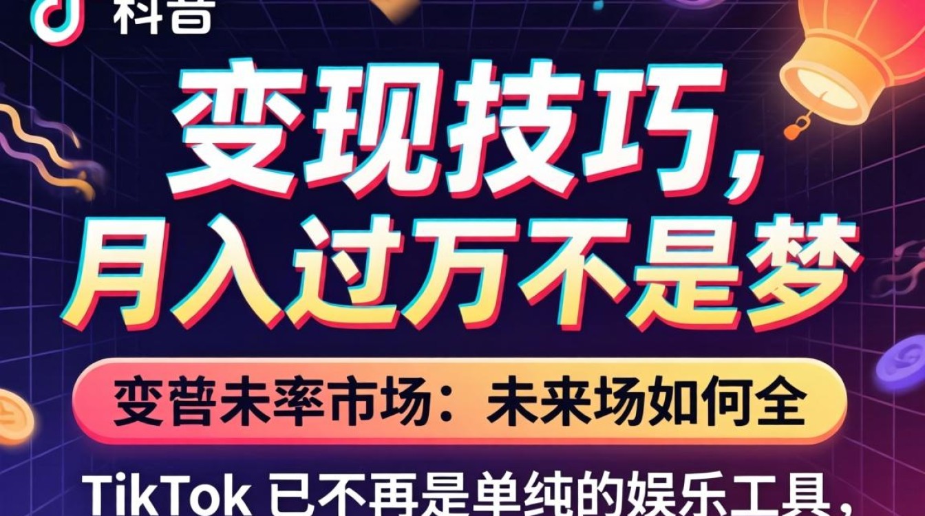 TikTok 的未来市场如何变现技巧