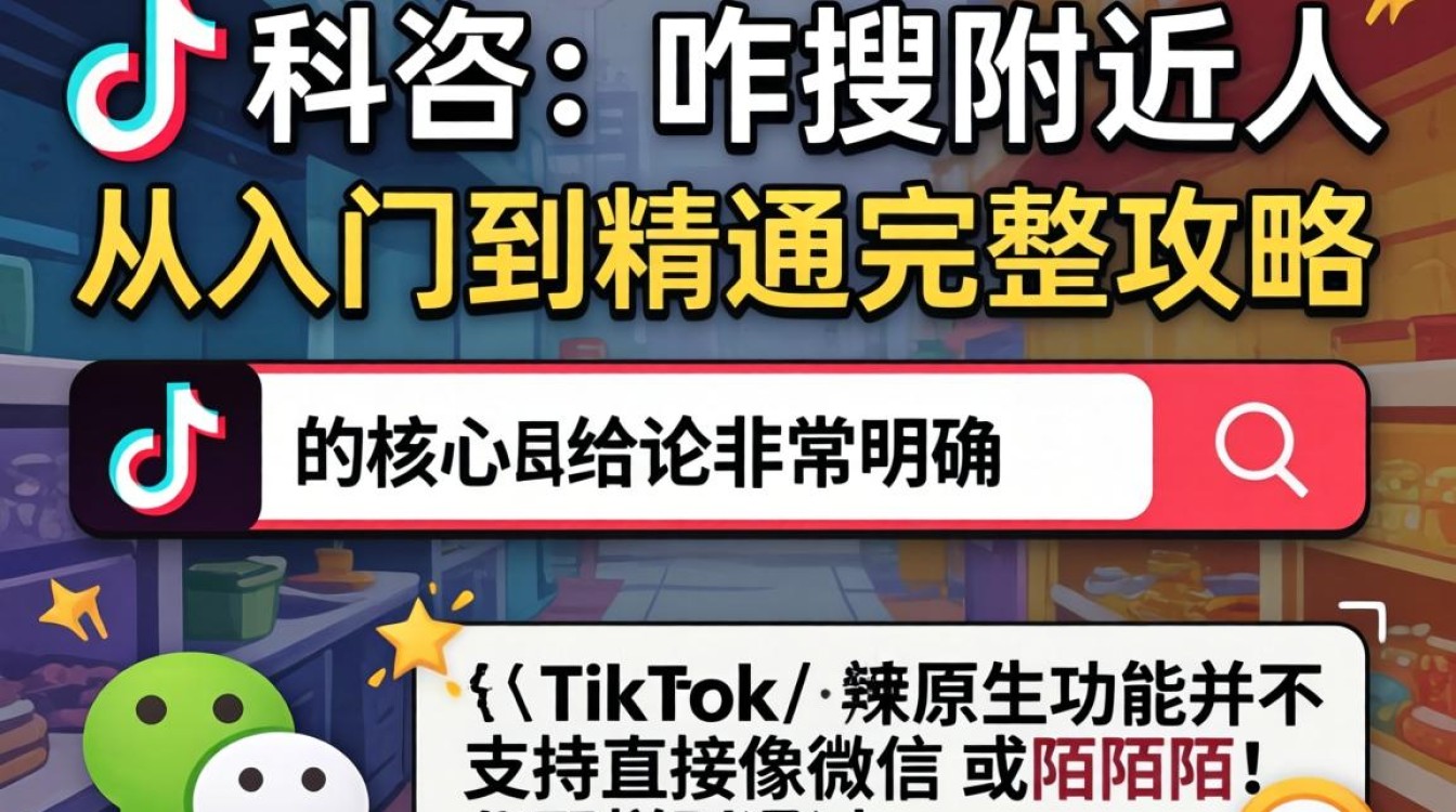 TikTok 附近人怎么找