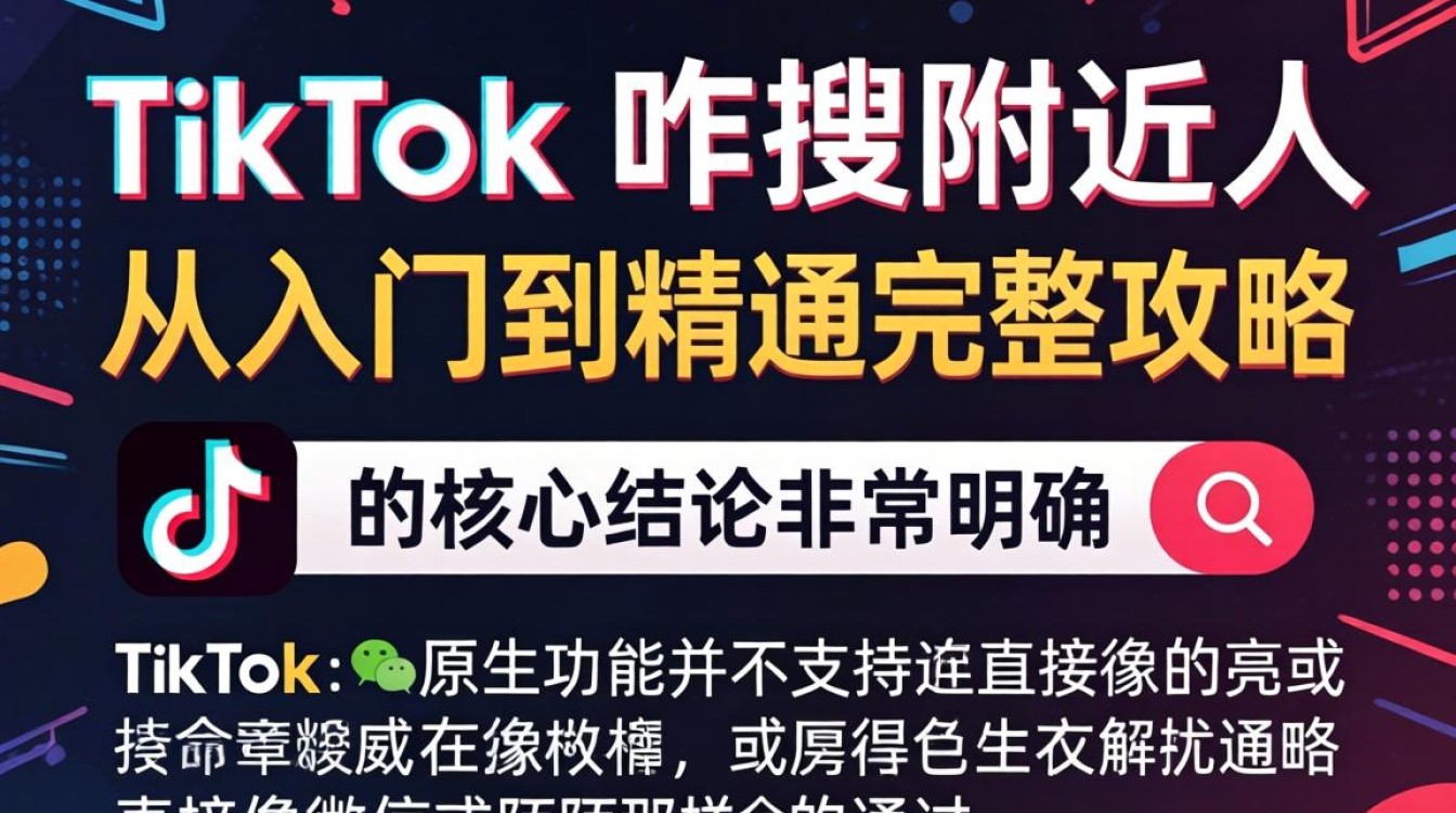 TikTok 附近人怎么找