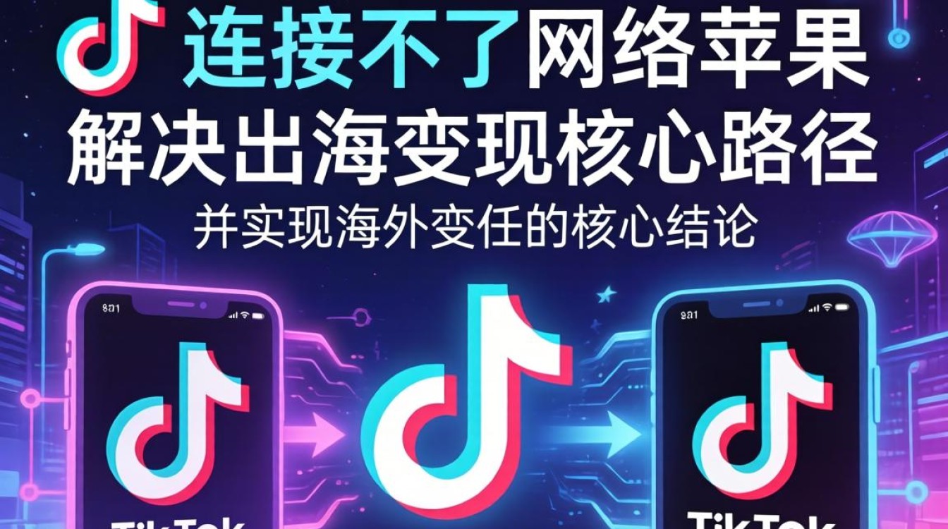 TikTok 连接不了网络苹果怎么办