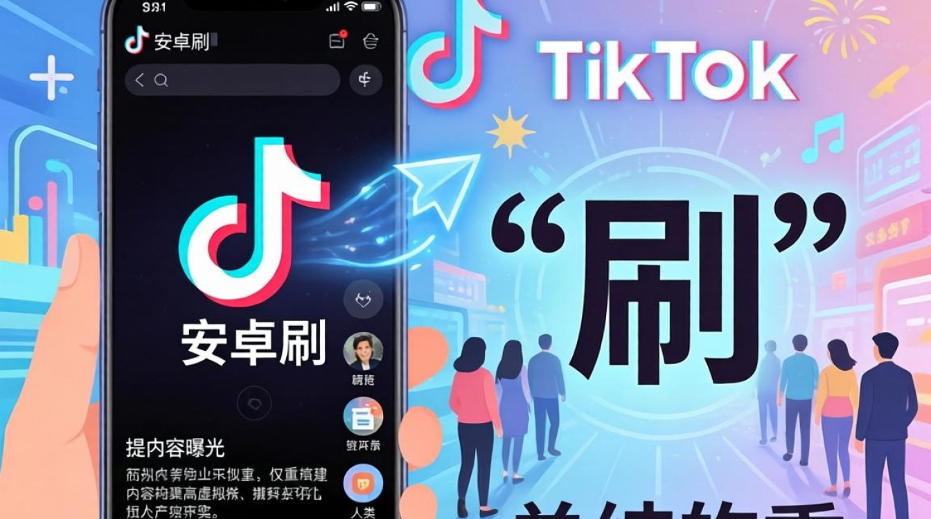 安卓手机刷 TikTok 内容曝光低怎么办