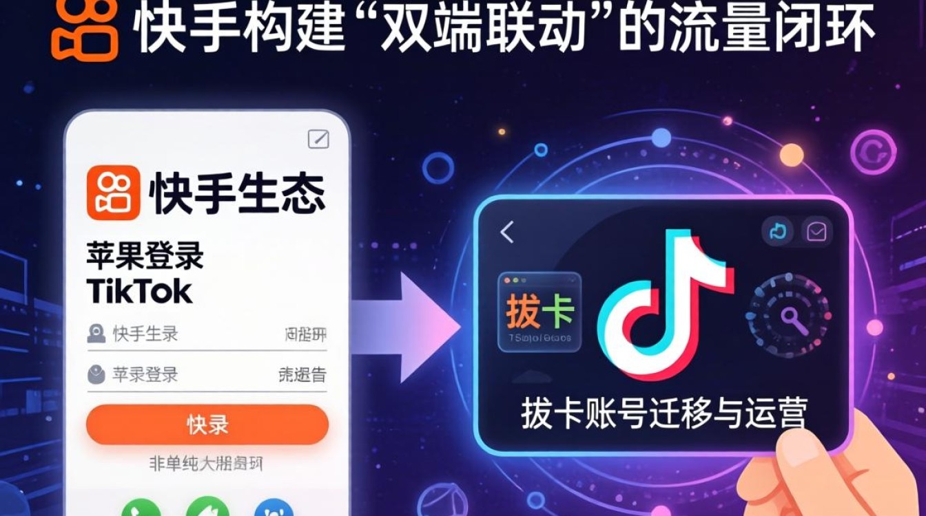 快手苹果登录TikTok不拔卡