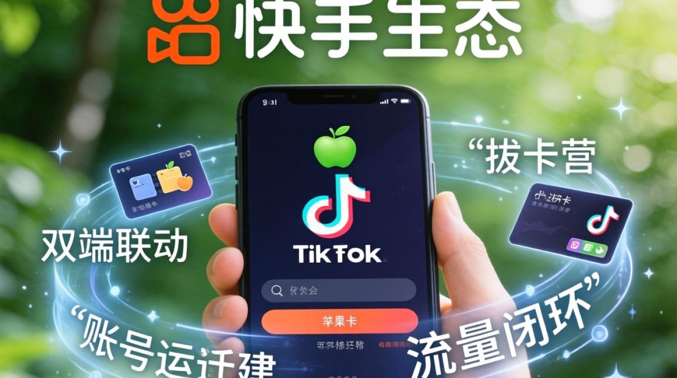 快手苹果登录TikTok不拔卡