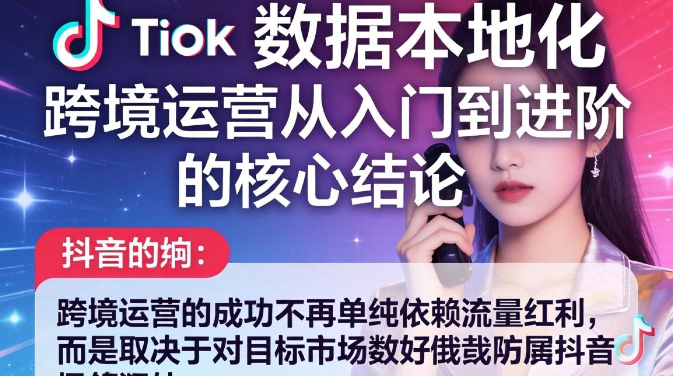 TikTok 数据本地化跨境运营从入门到进阶