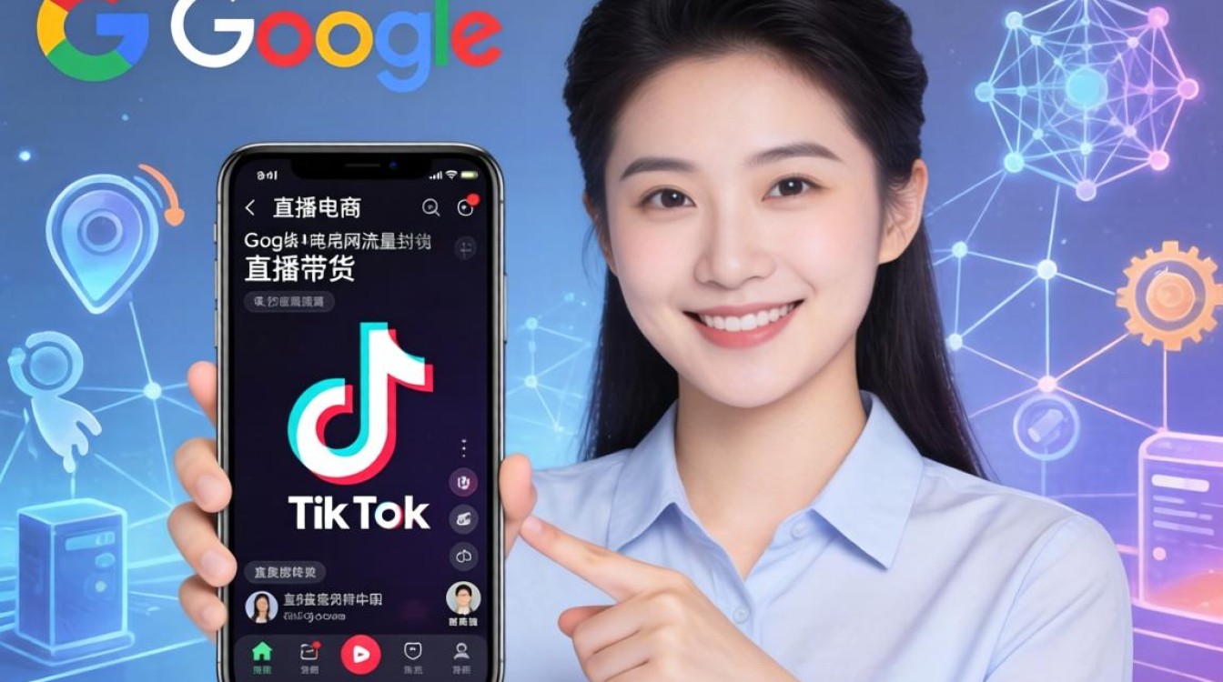 抖音谷歌手机玩tiktok直播带货玩法详解
