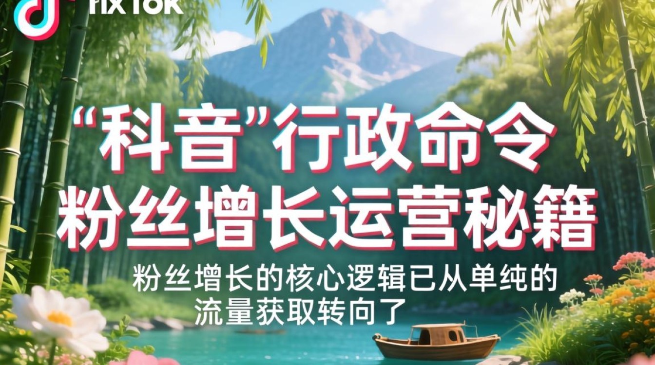 TikTok 的行政命令粉丝增长运营秘籍