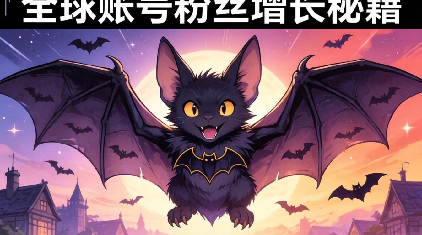 TikTok 日本人 蝙蝠 全球账号粉丝增长秘籍