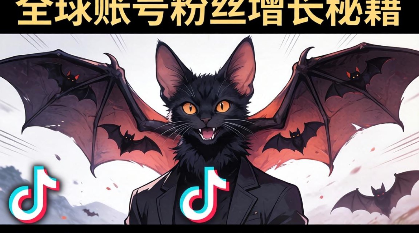 TikTok 日本人 蝙蝠 全球账号粉丝增长秘籍