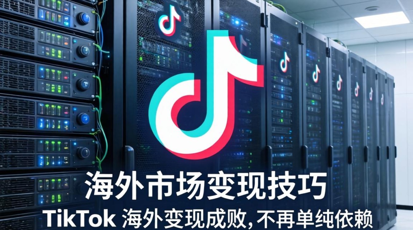 TikTok 的服务器 海外市场变现技巧
