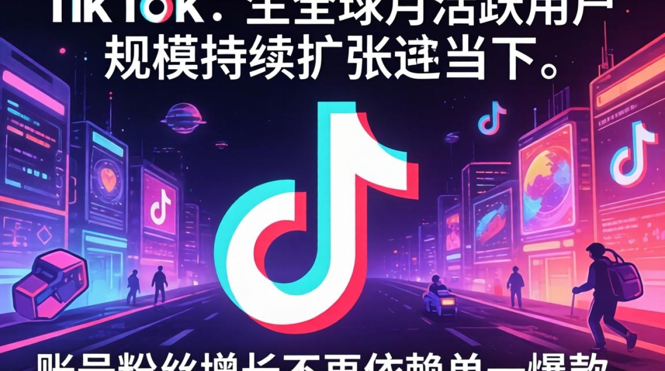 TikTok 全球月活用户多少
