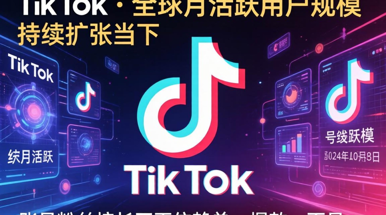 TikTok 全球月活用户多少