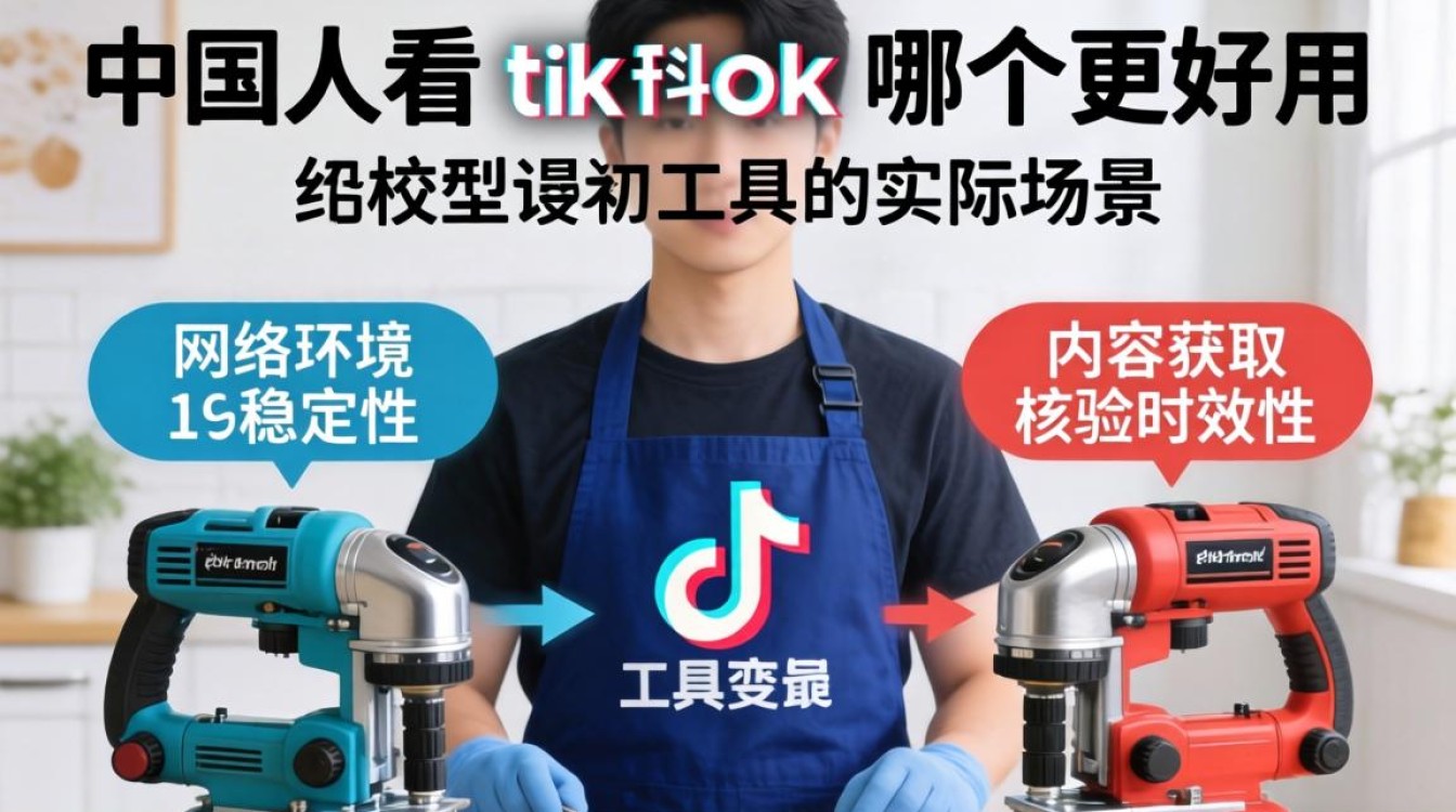 TikTok 对比国内工具哪个更流畅