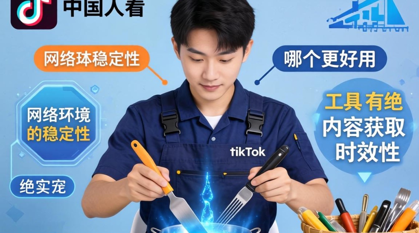 TikTok 对比国内工具哪个更流畅