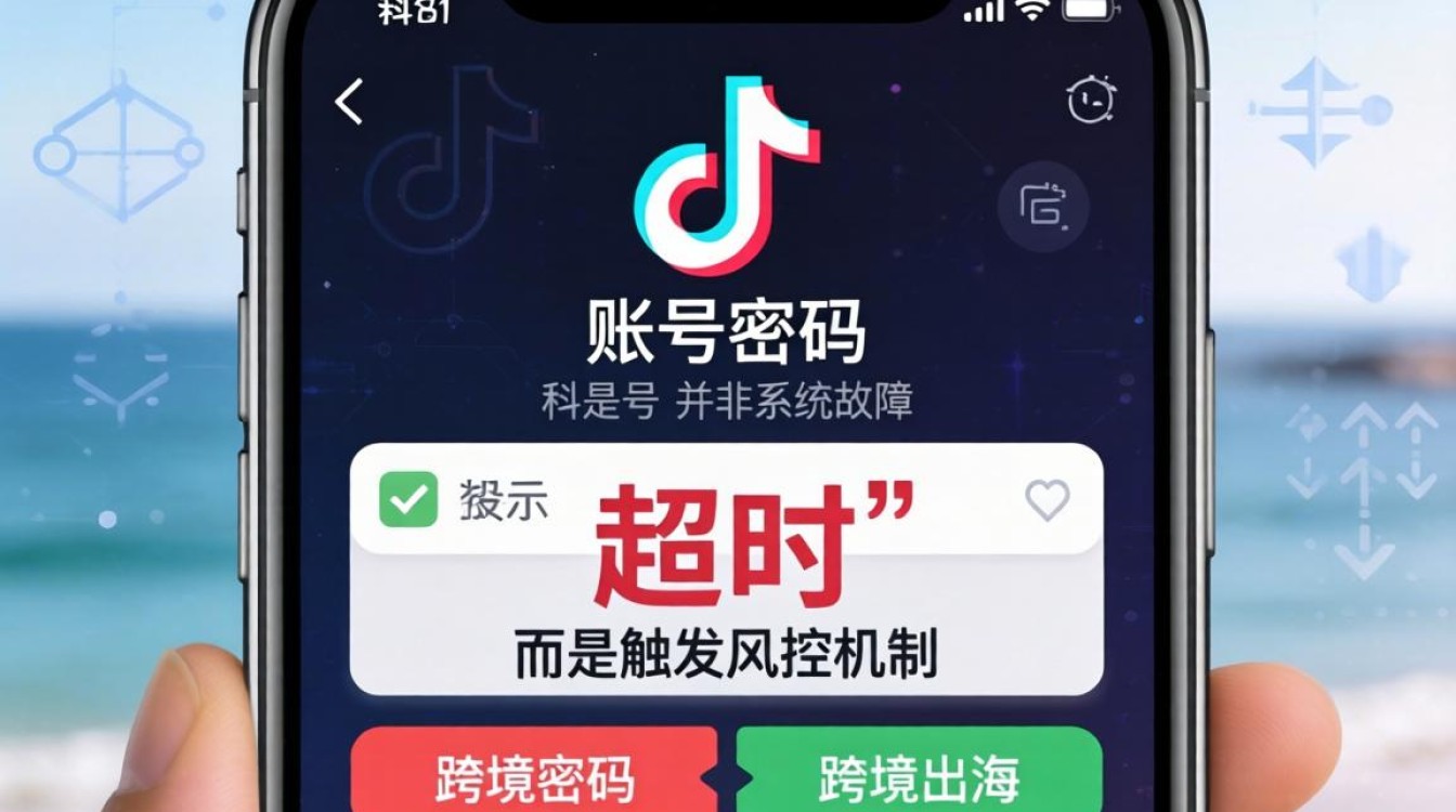 跨境出海更换密码显示超时怎么办