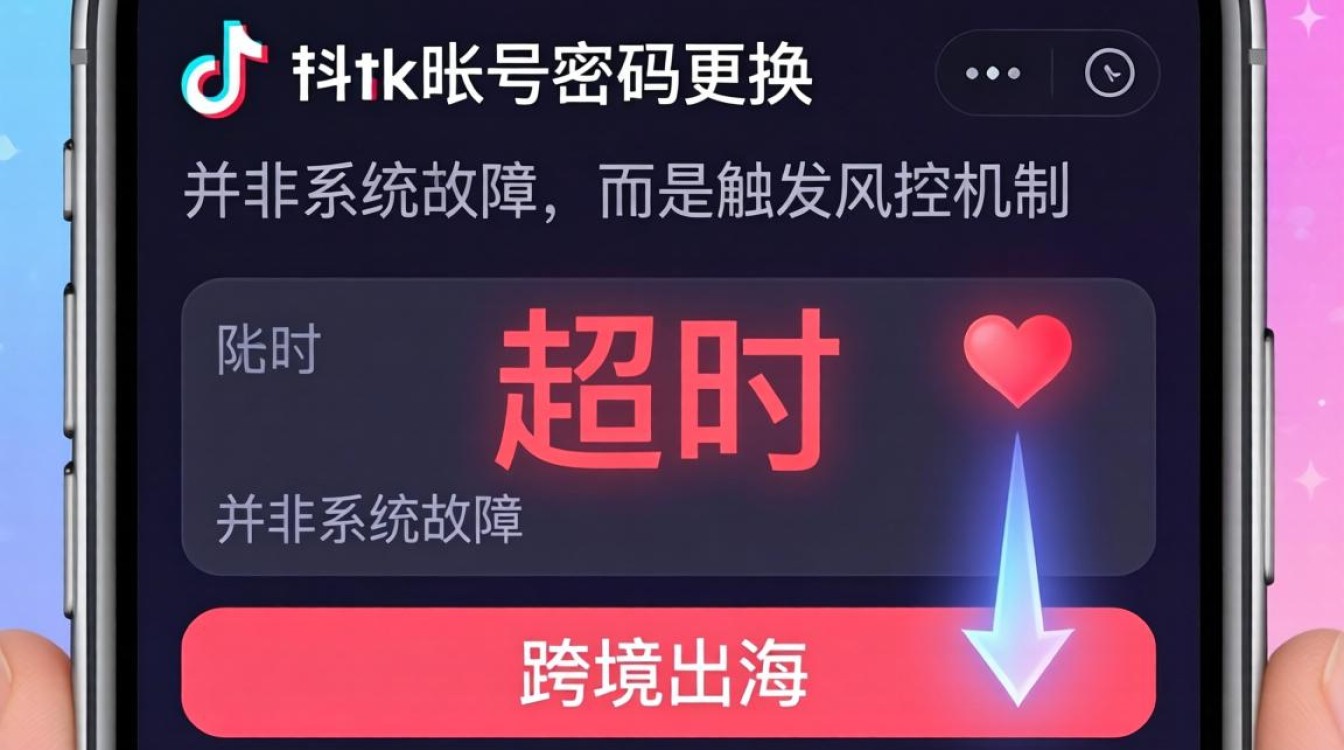 跨境出海更换密码显示超时怎么办