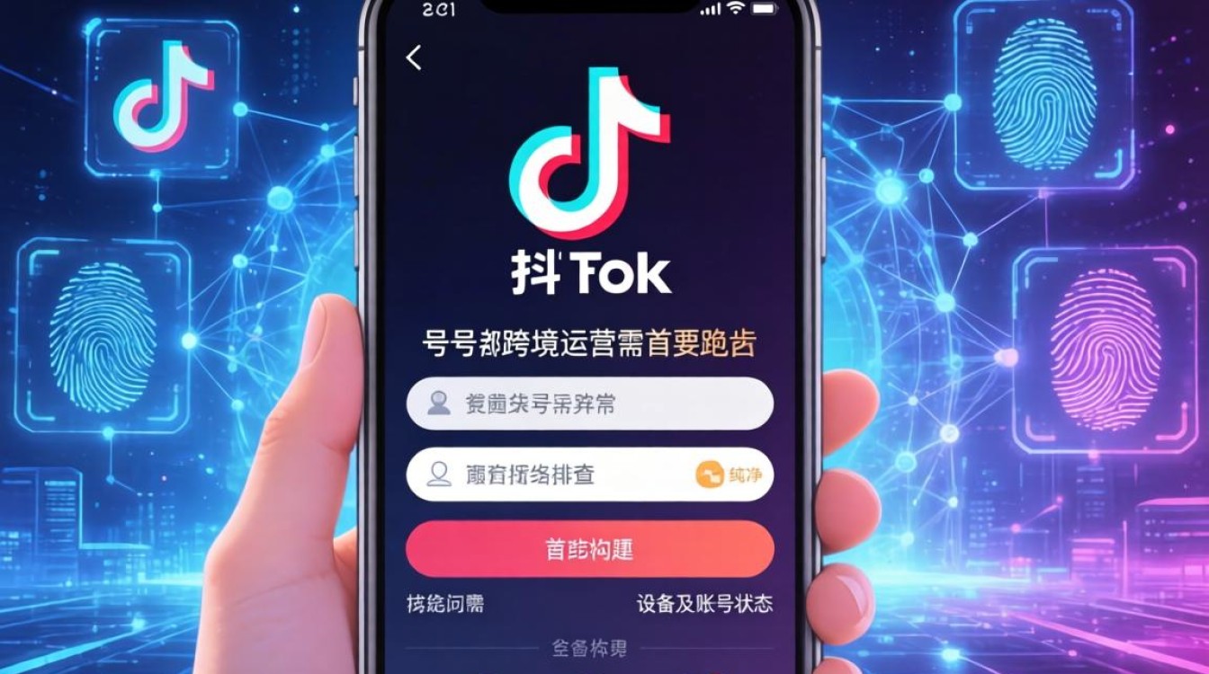 TikTok 登录失败怎么办跨境运营从入门到进阶