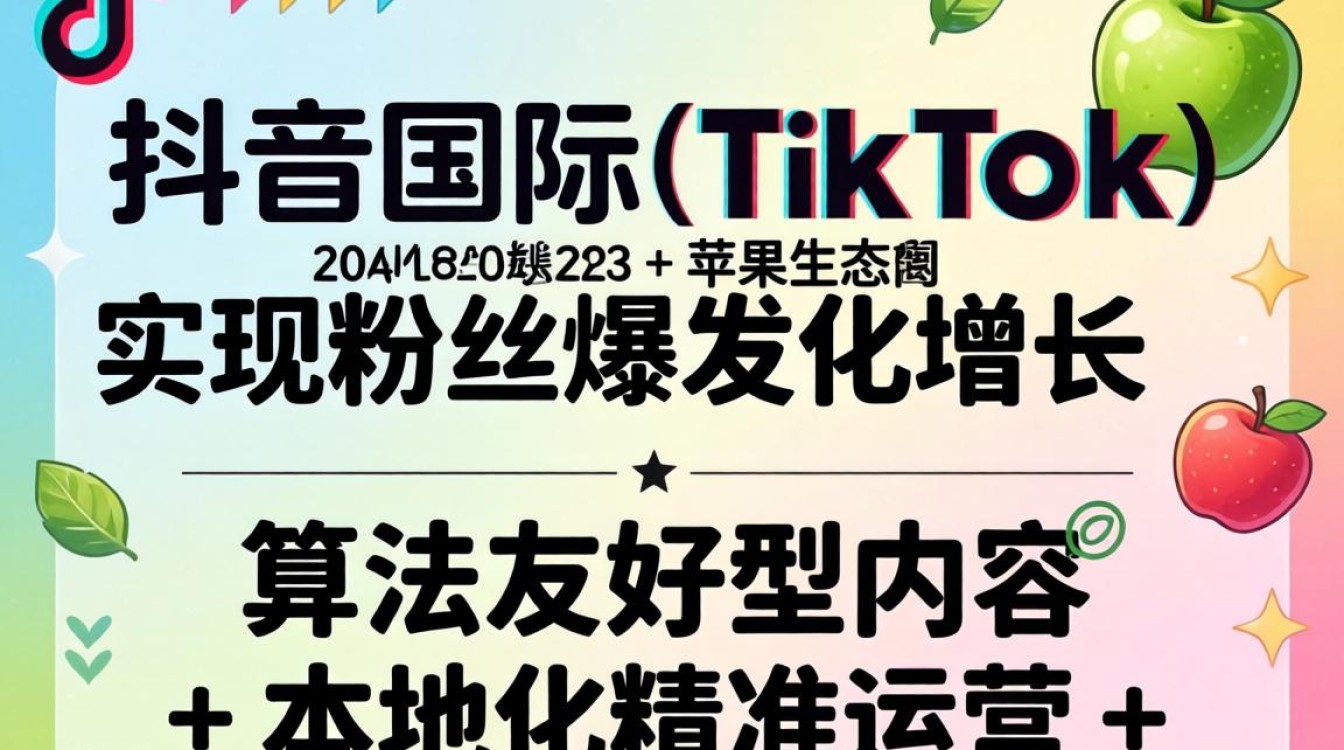 TikTok苹果用户增长运营秘籍