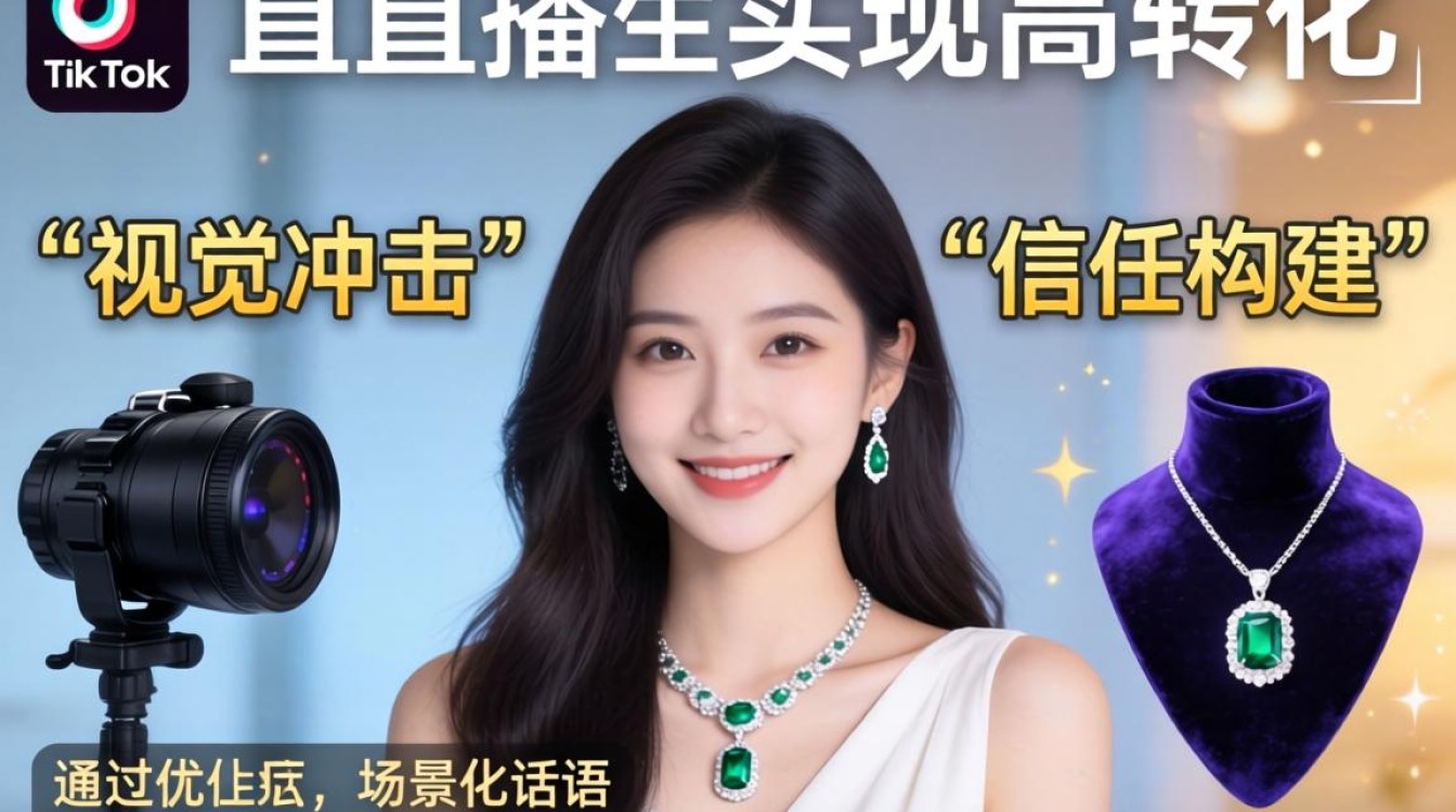 电商运营珠宝 TikTok 直播话术销售提升指南