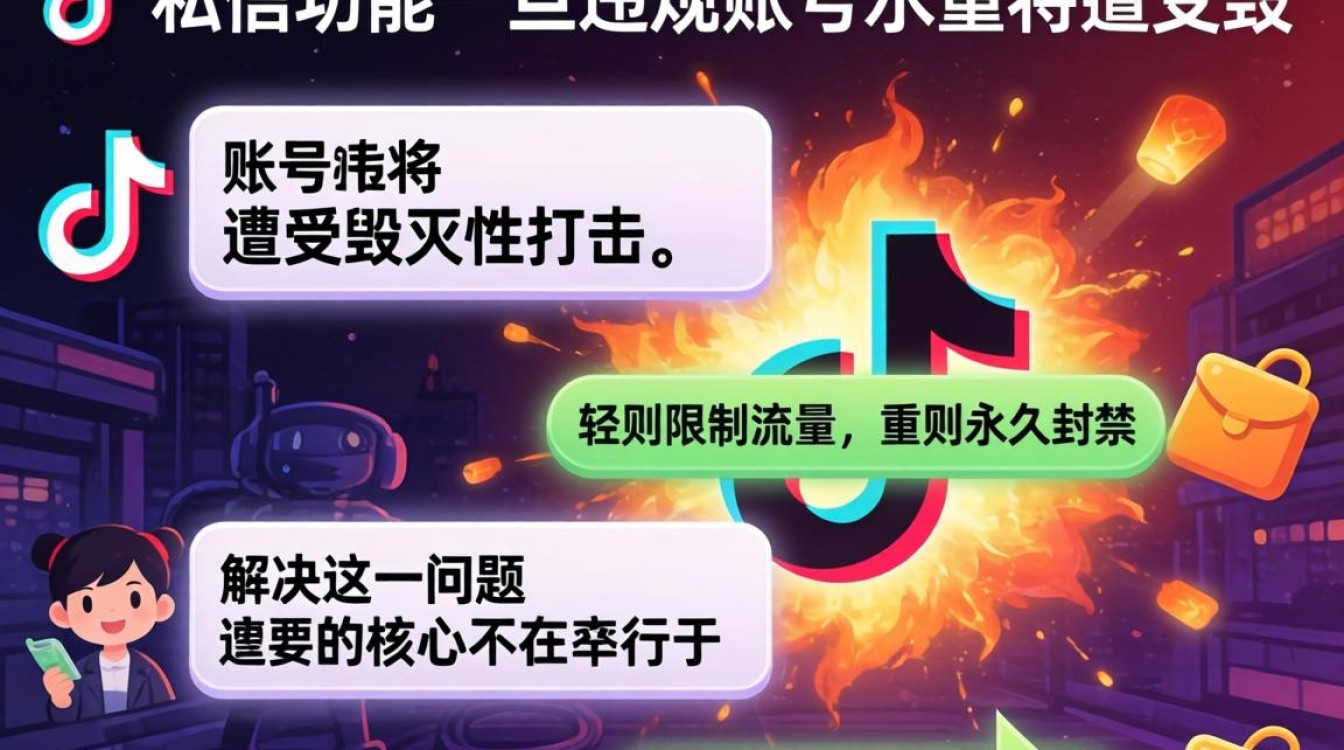 TikTok 私信违规处罚及解封教程