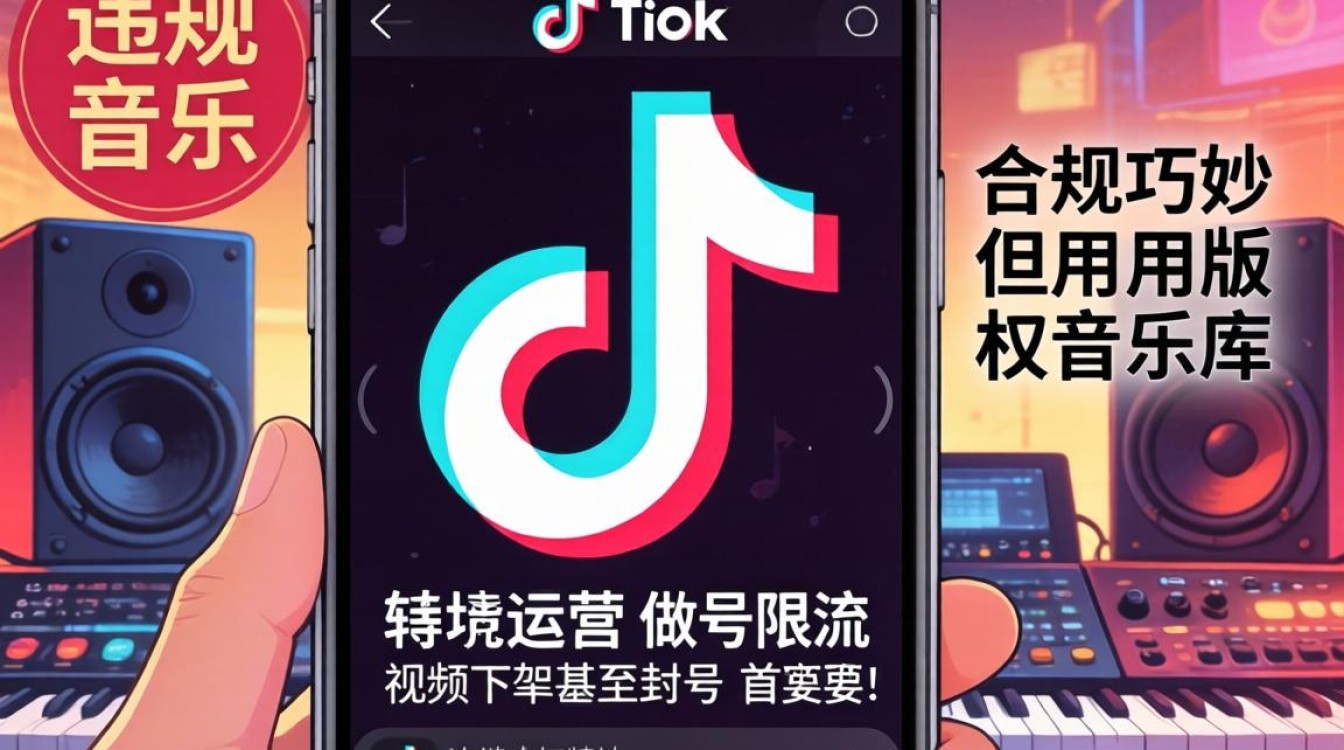 TikTok 使用有版权音乐会封号吗