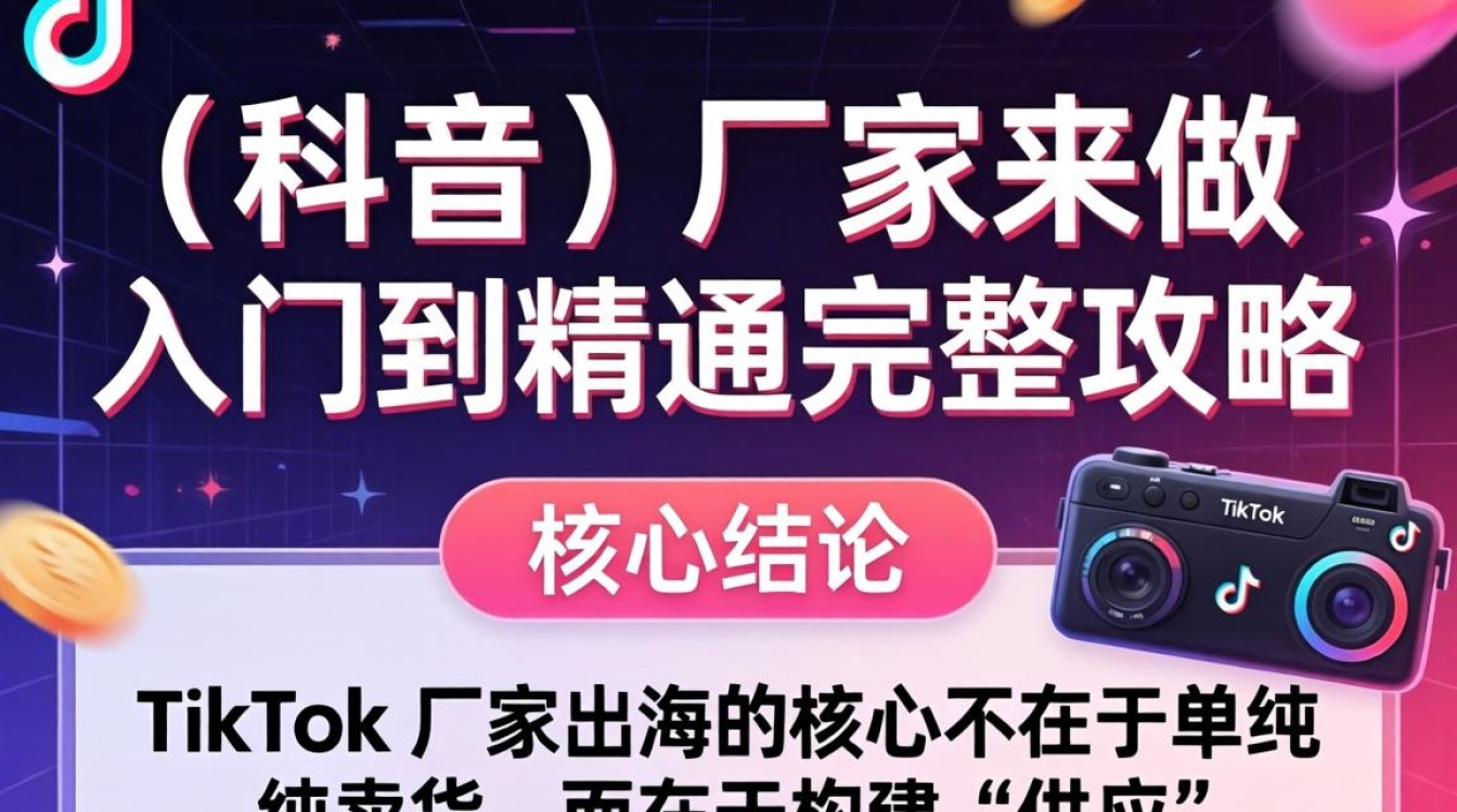 TikTok 厂家怎么做