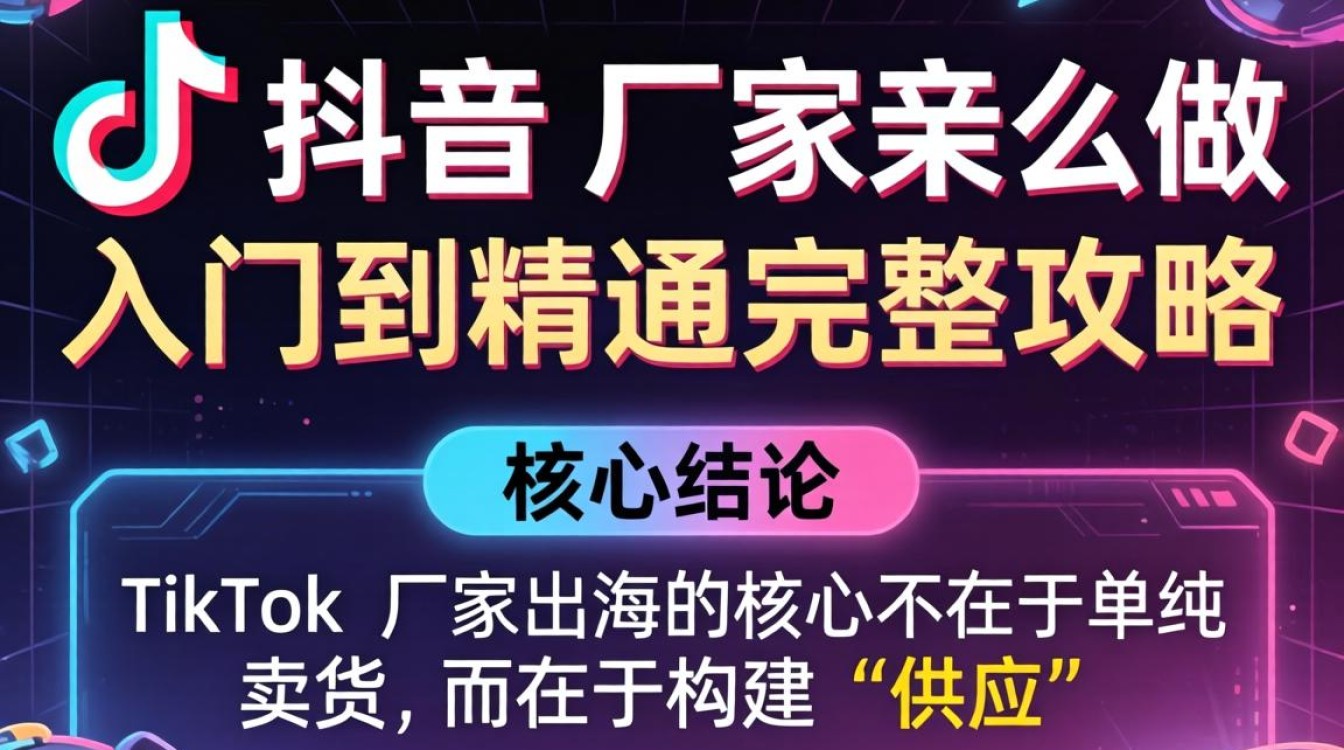 TikTok 厂家怎么做