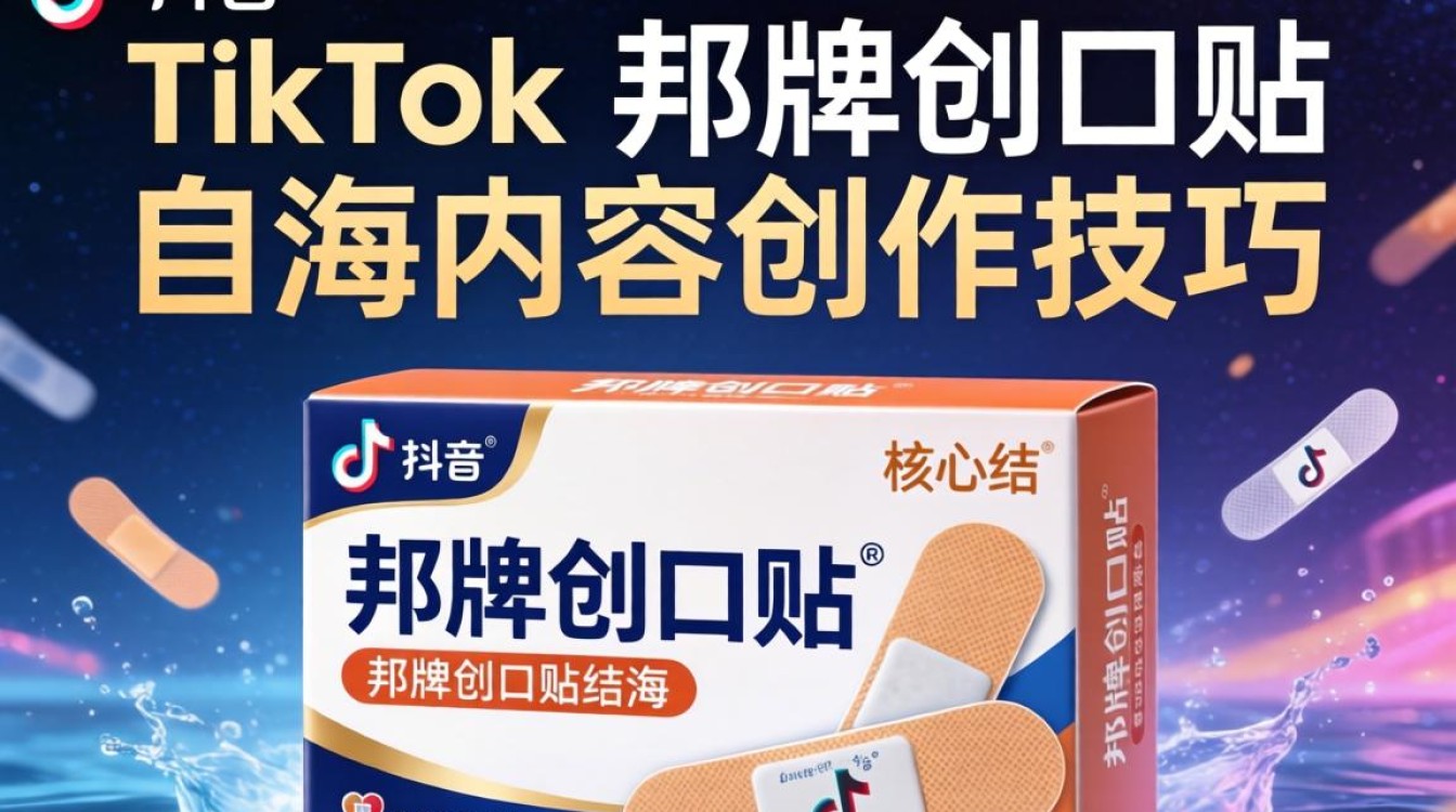 为什么邦牌创口贴 TikTok 出海内容难做