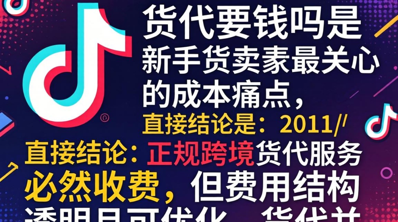TikTok 货代收费吗新手入门必看