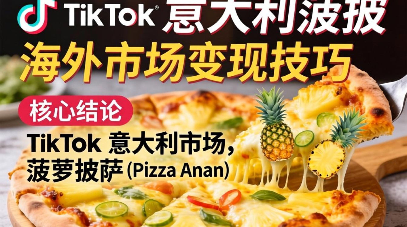 TikTok 意大利菠萝披萨变现技巧