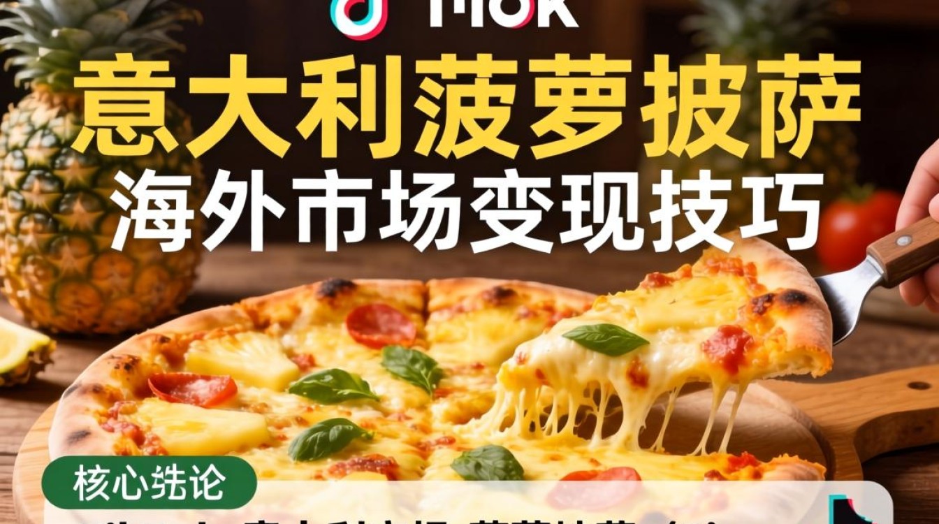 TikTok 意大利菠萝披萨变现技巧