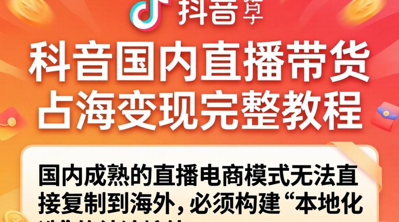 TikTok 国内直播带货 出海变现完整教程