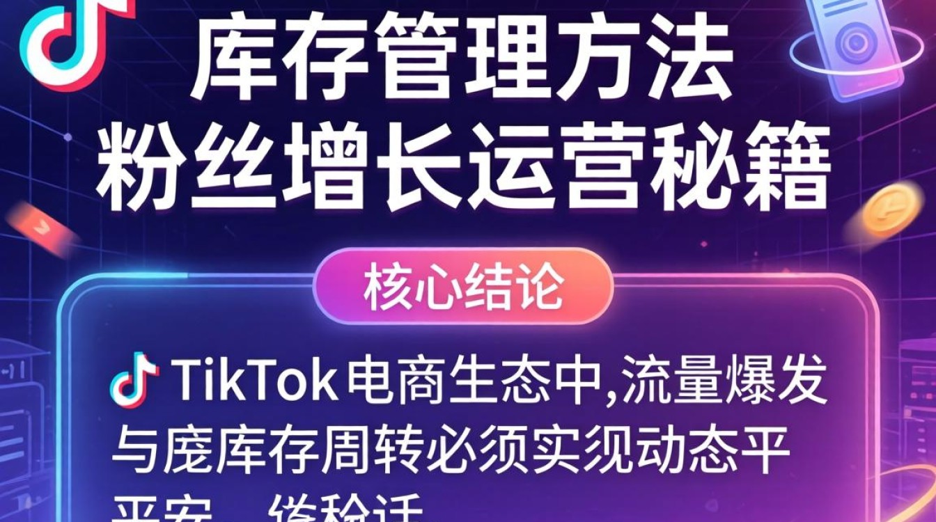 TikTok 库存管理方法粉丝增长运营秘籍