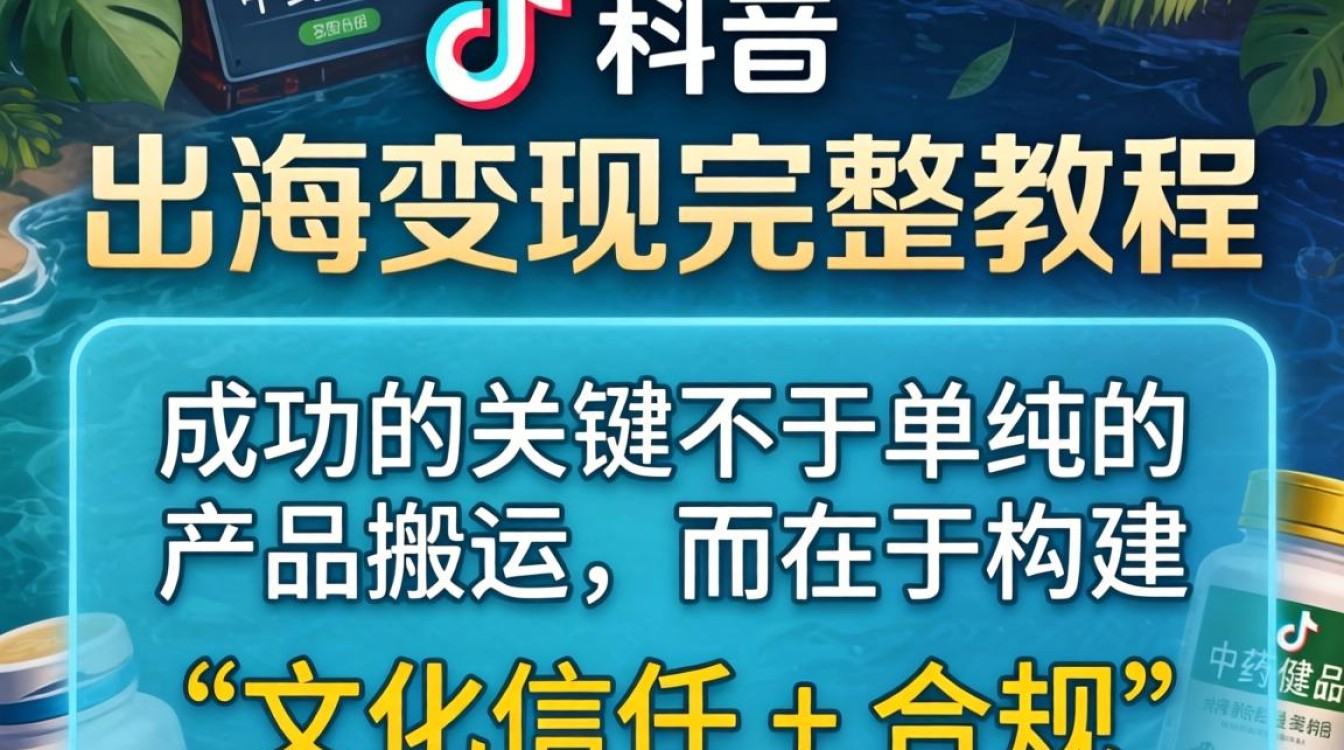 TikTok 中药保健品出海变现完整教程