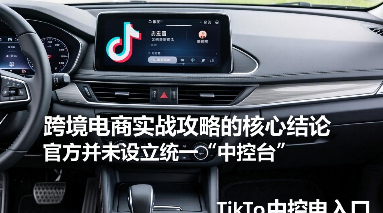 TikTok 中控台入口在哪里