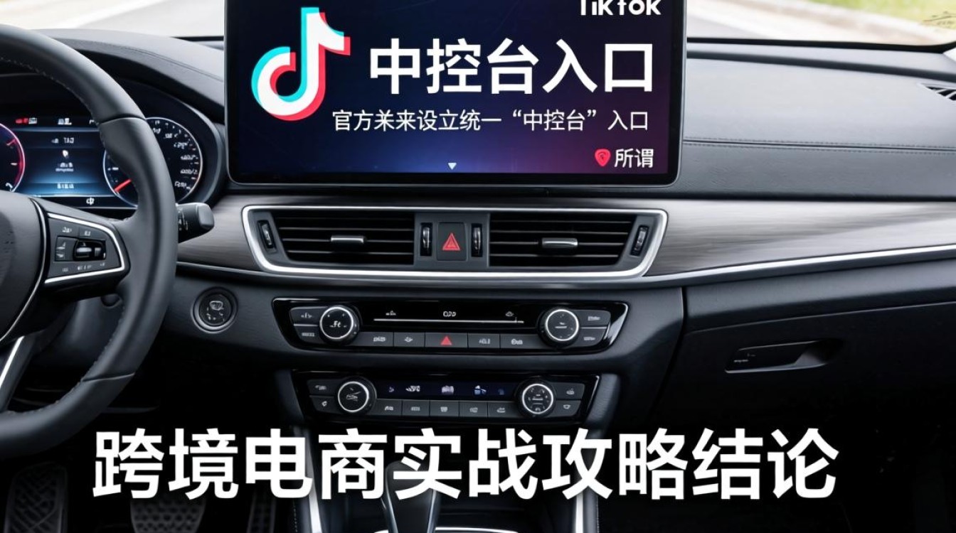 TikTok 中控台入口在哪里