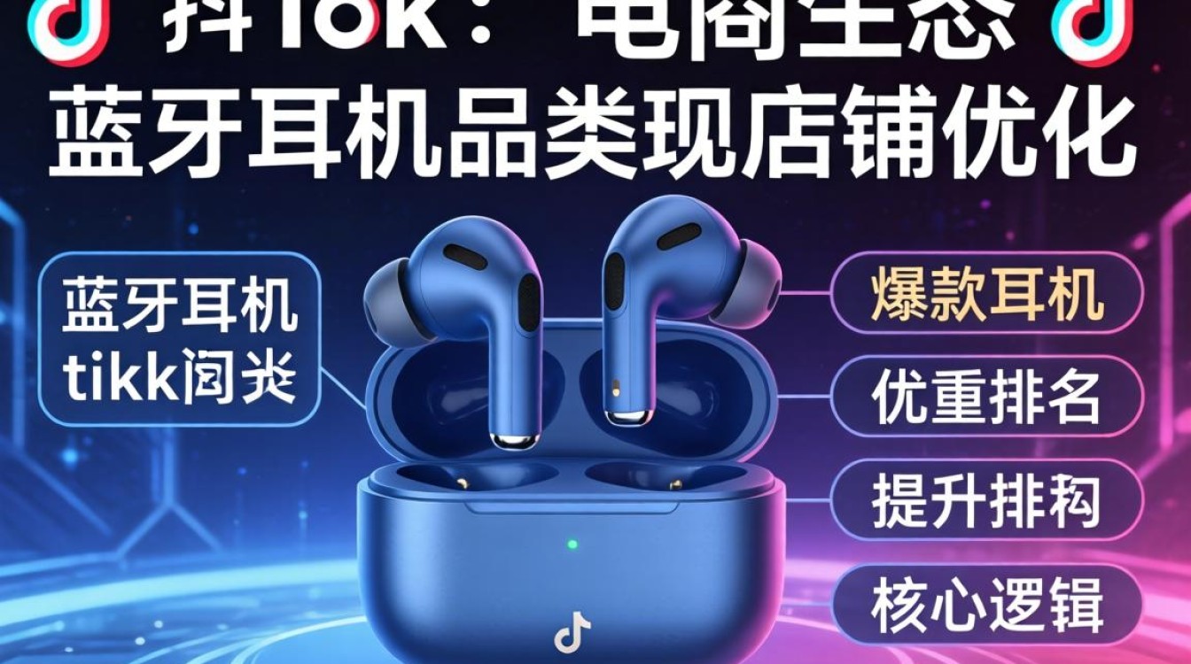 蓝牙耳机tiktok爆款怎么优化店铺权重排名