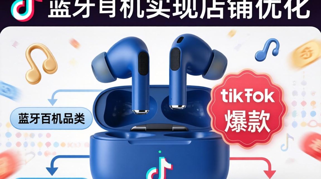 蓝牙耳机tiktok爆款怎么优化店铺权重排名