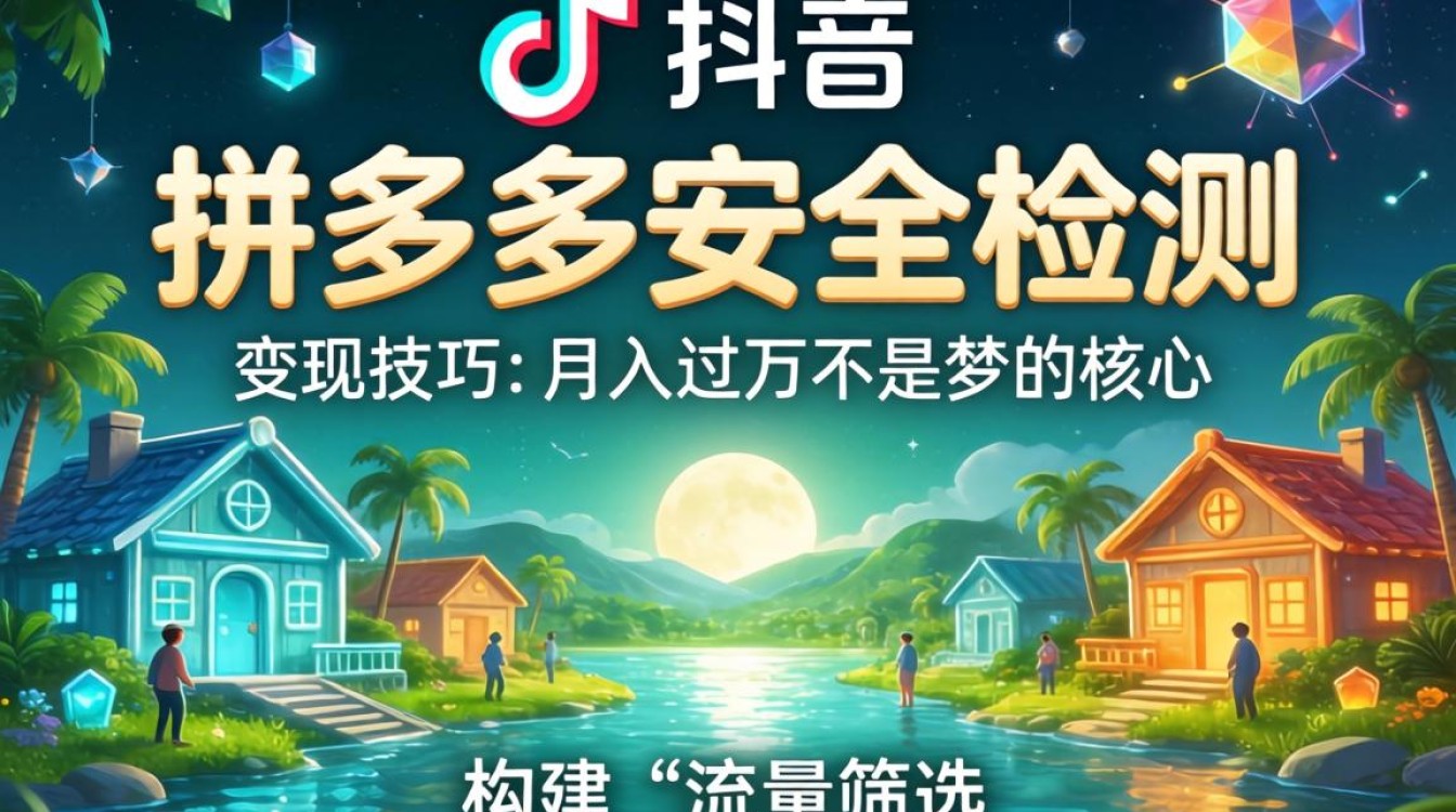 TikTok 拼多多安全检测变现技巧