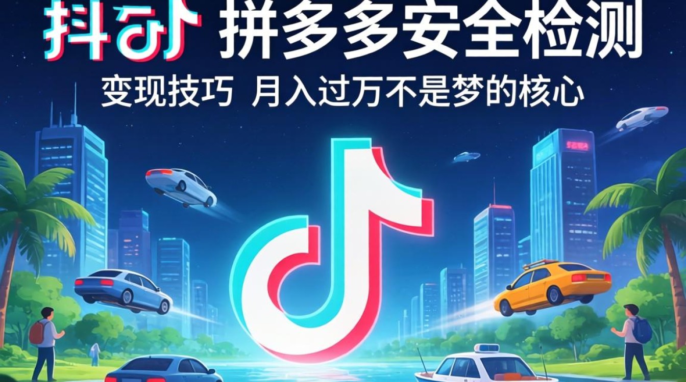 TikTok 拼多多安全检测变现技巧