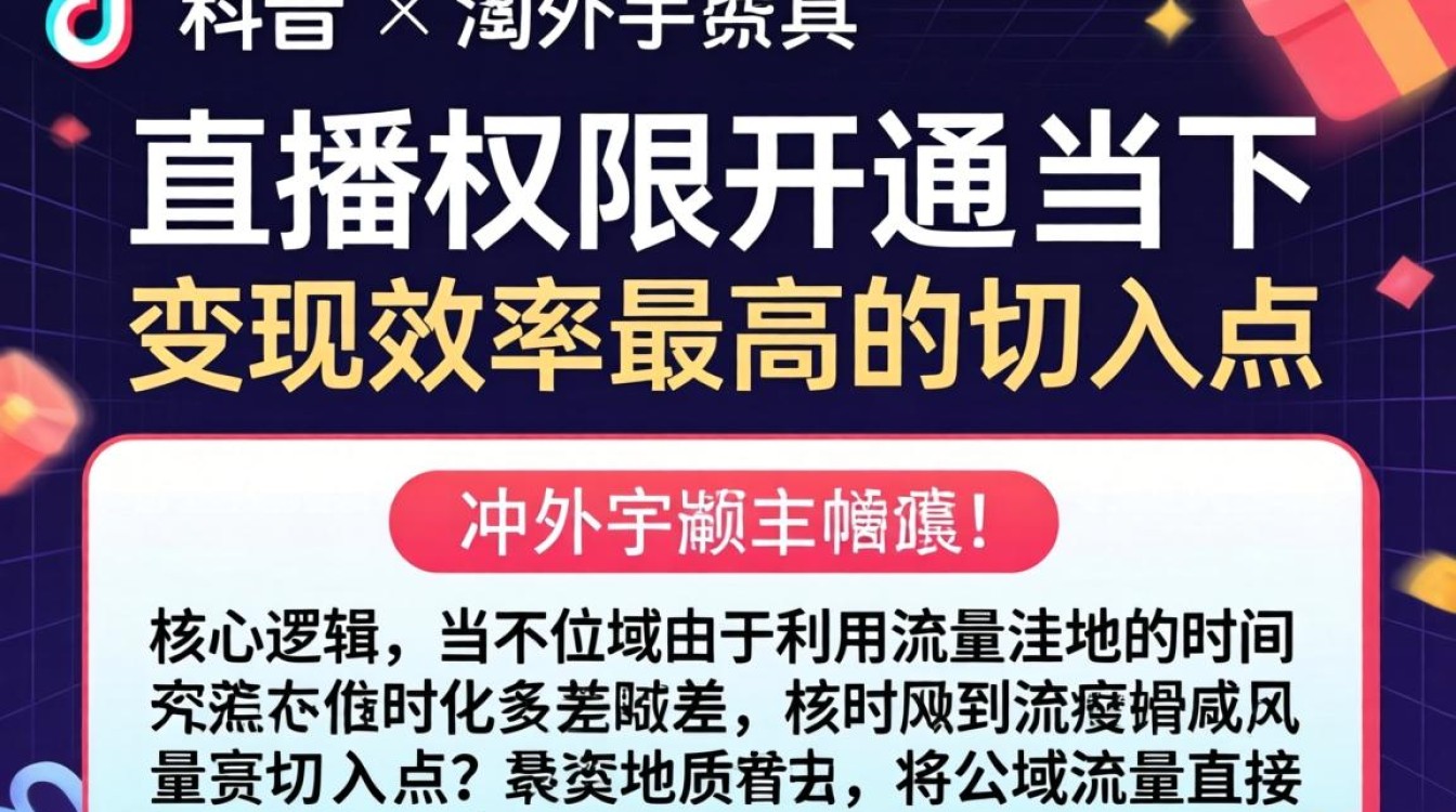 网红经济海外TikTok开通直播权限