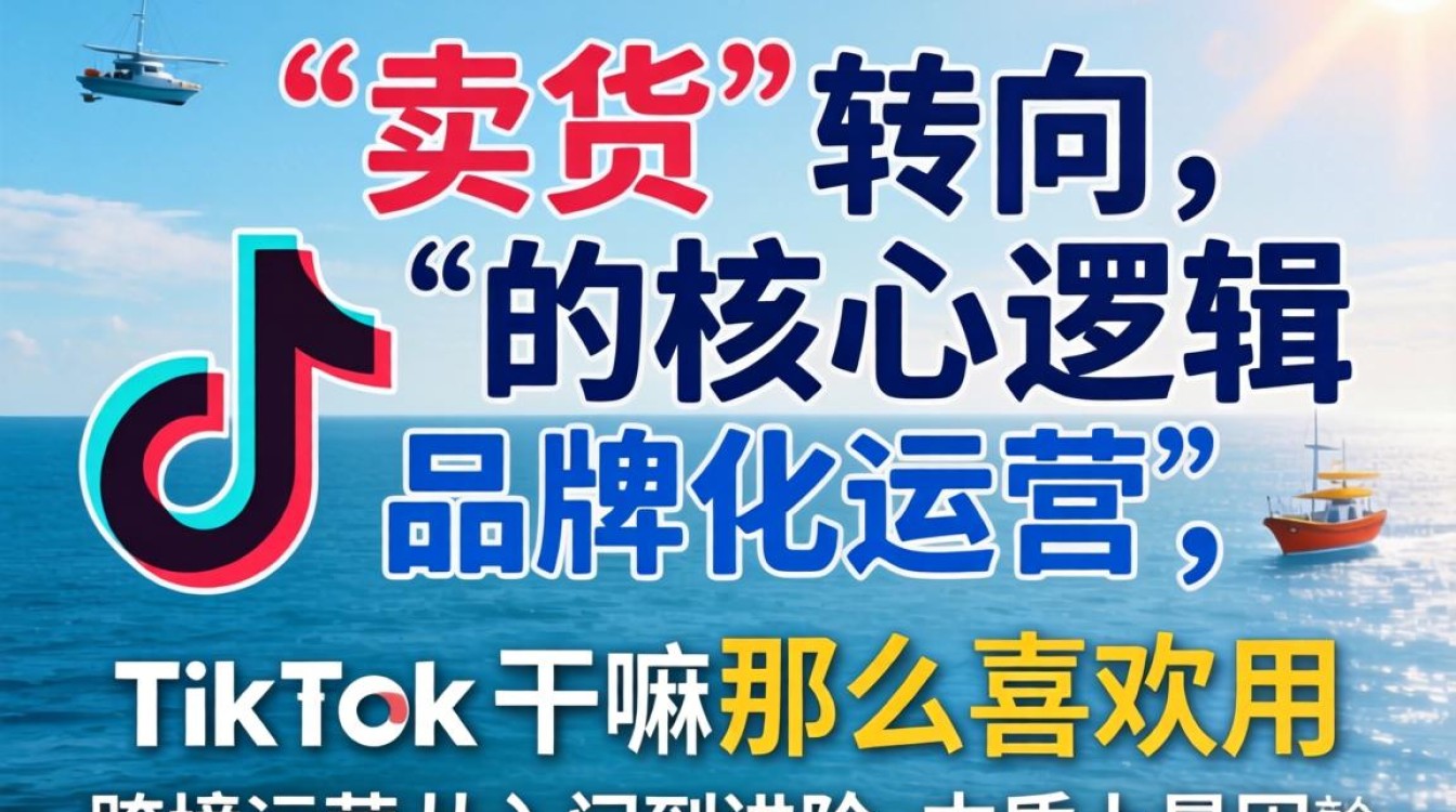 TikTok 干嘛那么喜欢用跨境运营从入门到进阶