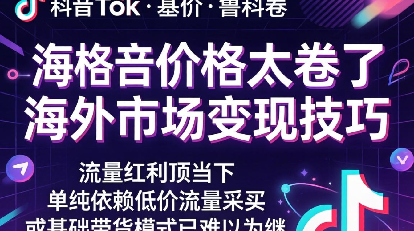 TikTok 价格太卷了怎么办