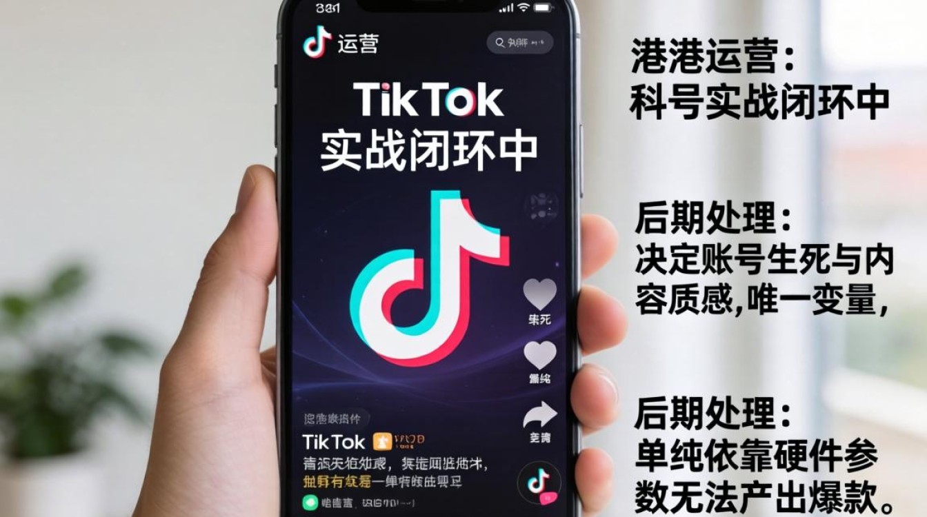 港版手机运营TikTok后期处理怎么做